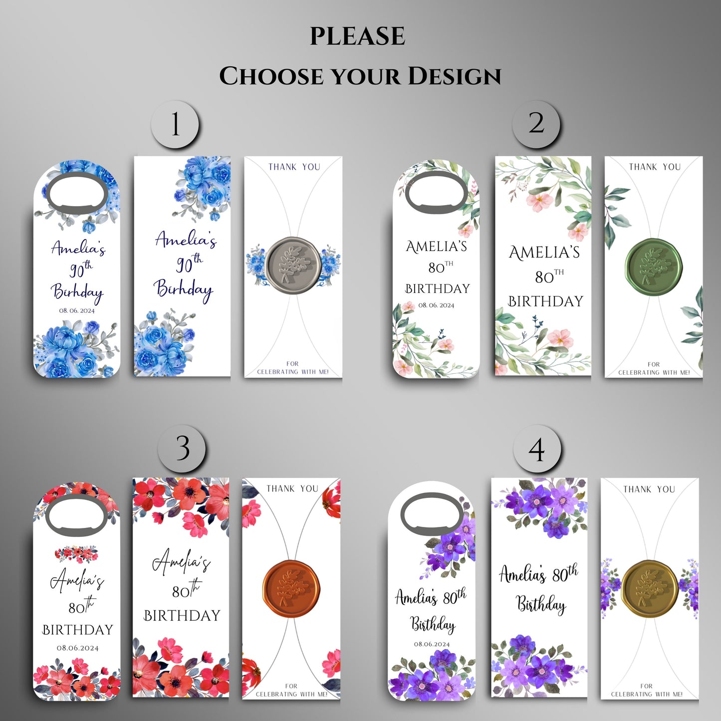 Birthday Party Favors/Bottle Opener Favors with Box for Guests