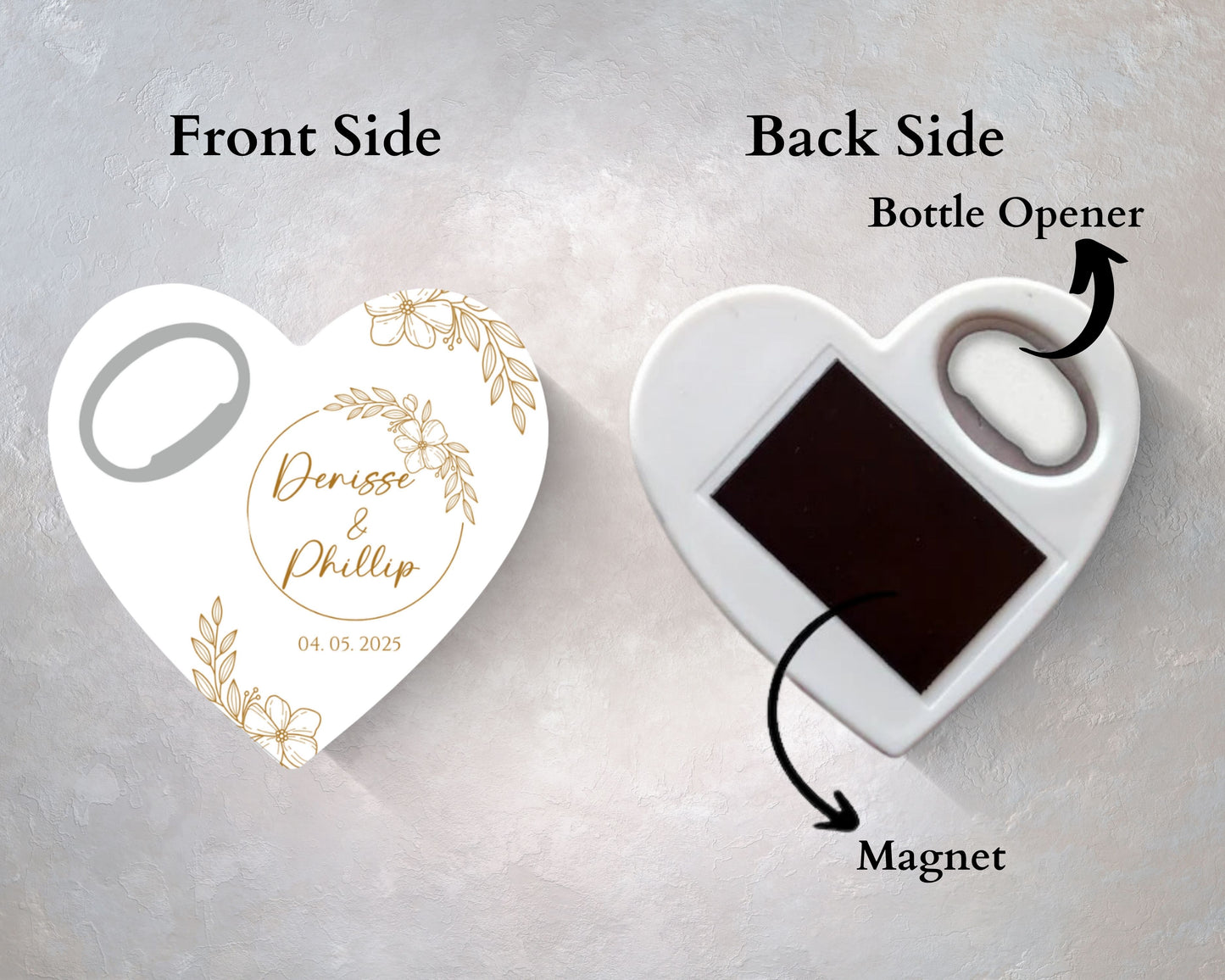 Wedding Favors/ Bottle Opener and Card