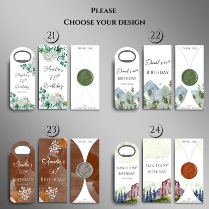 Birthday Party Favors/Bottle Opener Favors with Box for Guests